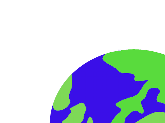 Illustration of a flag planted on a planet with the words: as easy as Carousello